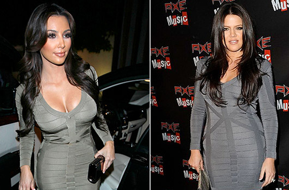 corazon127 Kim y Khloé Kardashian abandonan a sus hombres