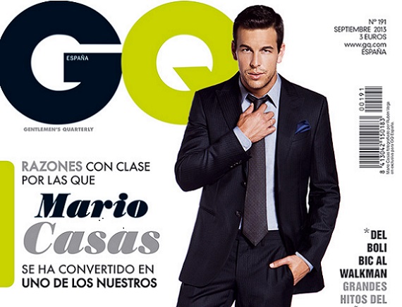 mario casas Mario Casas, portada de la revista GQ de septiembre
