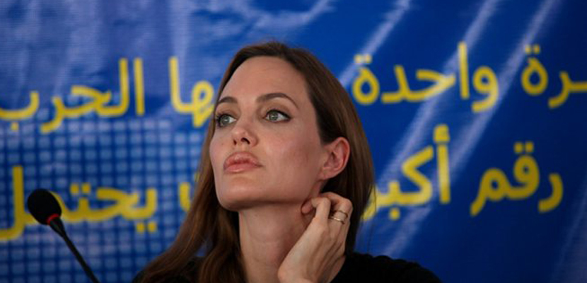 Angelina Jolie Angelina Jolie y su experiencia desgarradora con los niños sirios