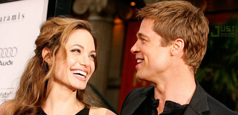 brad pitt y angelina jolie Angelina Jolie dice que Brad Pitt es un príncipe en su vida