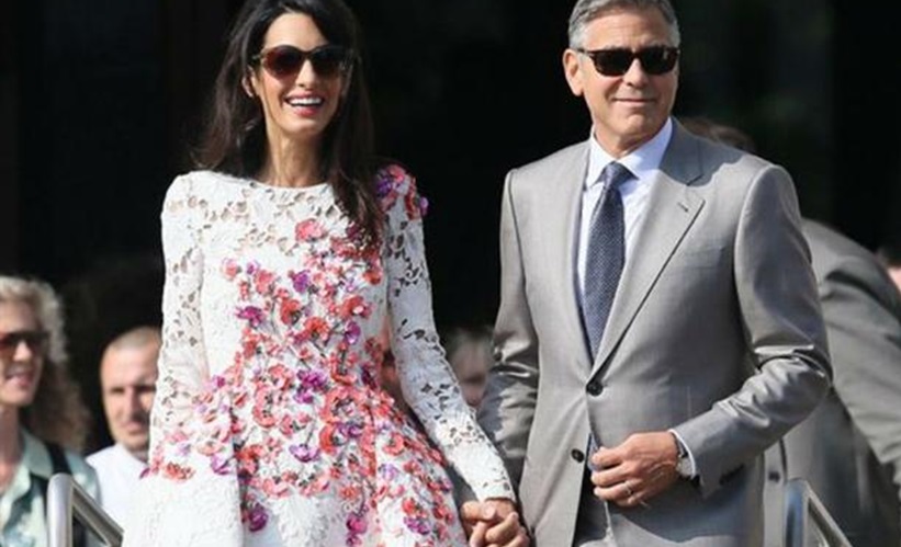 George Clooney George Clooney y Amal Alamuddin, ya son marido y mujer