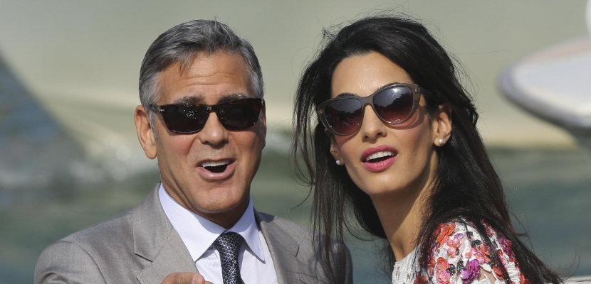 george clooney amal alamuddin George Clooney: “No pensaba que a mi edad, tuviera la suerte de encontrar el amor”